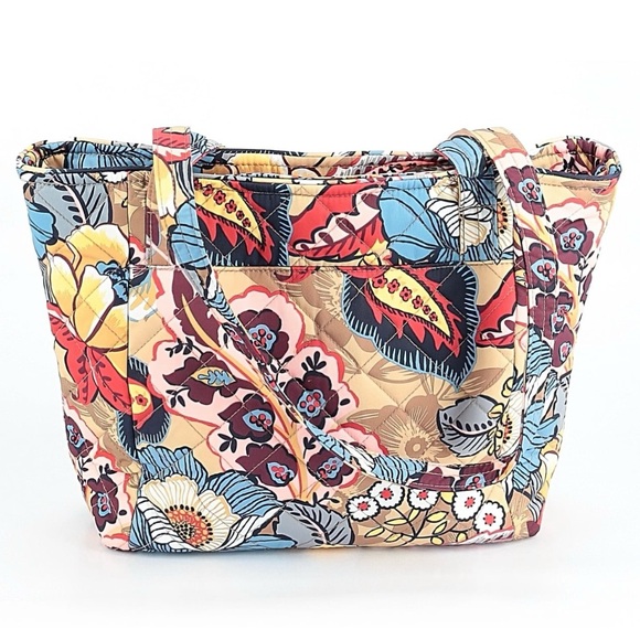 Vera Bradley Small Vera Tote Bag. NWOT Botanical Beauty. Unique pattern - Picture 11 of 11